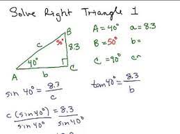 Jul 13, 2021 · answer: Solve Right Triangles 1 Youtube