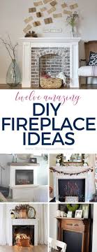 Step by step video on how to build a diy electric fireplace wall. 12 Gorgeous Diy Faux Fireplace Ideas The Turquoise Home