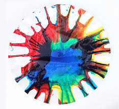 Science Art Rainbow Spin Mixing Babble Dabble Do Science Experiments Kids Science Art Cool Science Experiments