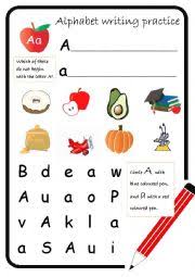 Livework sheets how to write alphabet abc : Abc Writing Esl Worksheet By Fanny Fresh