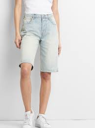 The Controversial Denim Trend I M Finally Ready To Try Whowhatwear Com Denim Trends Womens Shorts Denim