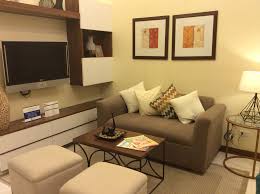 Cozy Living Room Dmci 2br Resort Inspired Condo Project For More Details Contact 09178168231 Condo Interior Design Condo Interior Condo Design