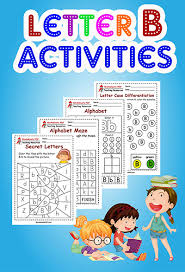 letter b worksheets pdf recognize trace print