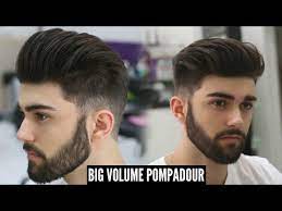 Big Volume Pompadour New Best Mens Hairstyle For 2018 Tutorial Youtube Pompadour Haircut Pompadour Pompadour Hairstyle