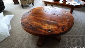 It comes standard with a base. Old Growth Reclaimed Pine Coffee Table For Guelph Home Blog