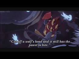 The anger cursed the boar god but not the wolf god. A Wolfs Head Slithers While I Play Unfitting Music Youtube