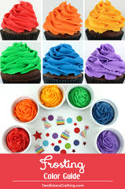 frosting color guide two sisters