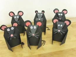 Rato De Dobradura Trabalhos Em Papel Projetos De Arte Infantil E Kids Crafts