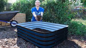 Compared to the previous plans that you can put anything organic and generally safe and healthy for plants. Finally A Simple Raised Bed That Will Last Australian Galvanized Steel Youtube