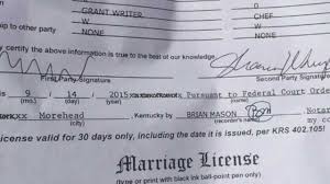 Marriage license copies | maricopa county clerk of superior court. Kentucky Governor Signs Off On Single Marriage License Form