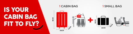 baggage information cabin and checked airasia