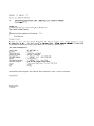 Contoh berbahasa inggris itu bisa dijadikan acuan surat berbahasa indonesia jika diperlukan. Permohonan Izin Sandar Dan Checking Di Luar Kawasan Pabean