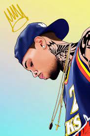 Chris Brown Chris Brown Art Chris Brown Drawing Hip Hop Artwork