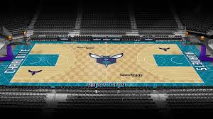 «our new @hornets court is officially inside the hive! Charlotte Hornets Have A New Court Design Charlotte Observer