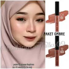 Jual Lipstik Ombre Nude Dan Brick Red Terbaru