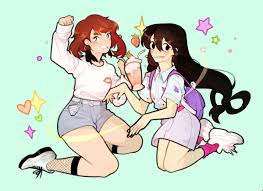 Uraraka Ochako Asui Tsuyu Boku No Hero Academia My Hero Anime Boku No Hero Academia