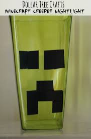 Minecraft Creeper Night Light Dollar Store Crafts Bargainbriana
