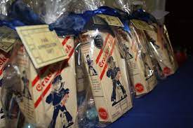 Vintage Sports Baby Shower Party Ideas Photo 15 Of 18 Sports Baby Shower Baby Shower Party Favors Boy Baseball Baby Shower Theme