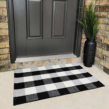 Wayfair.com has been visited by 1m+ users in the past month Door Mats Kitchen Bathroom Cotton Plaid Rugs Checkered Rug Door Mat Rug Anti Slip Bedside Mats Bedroom Hallway Carpet 60 90 130 Mat Aliexpress