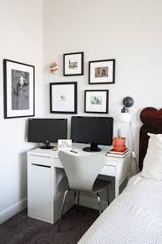 Because the children's rooms are not on the main floor of the home, it also results in more space in the main living area. Small Office In Master Bedroom One Little Minute