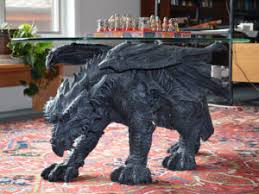 Asian dragon carved coffee table, 4 drawers, originally. Warwickshire Dragon Glass Topped Coffee Table Paolini