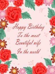 free printable birthday wife cards create and print free printable birthday wife cards at home