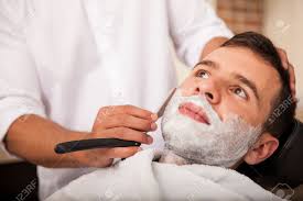 Check spelling or type a new query. Closeup Of A Young Man Getting A Close Shave At A Barber Shop Stock Photo Picture And Royalty Free Image Image 27621632