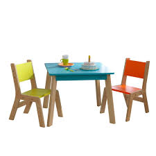 Modern Kids 3 Piece Play Table And Chair Set Em 2020 Criancas 5 D