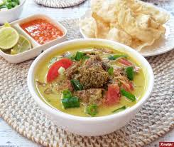 Quarter (1.25 servings) half (2.5 servings) default (5 servings) double (10 servings) triple (15 servings). Soto Babat Lamongan Ini