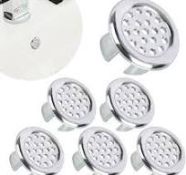 6 Pack Sink Overflow Ring, Bathroom Sink Overflow Ring Cover ...