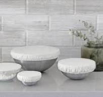 Amazon.com: Organic Linen Bowl Covers - 8 Pack, 100% Linen ...