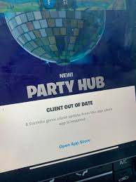 The party hub is available only for the mobile version of fortnite on android and ios, but players on pcs or consoles can join parties, . Can T Play It I Deleted And Re Download And Still Don T Work Please Help Fortnitebattleroyale