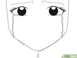 Want to discover art related to crying? How To Draw An Anime Eye Crying 7 Steps With Pictures Wikihow