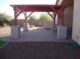 Yard Revamp Remodel Arizona Living Landscape Pergola Backyard Pergola Backyard Gazebo