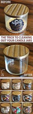 Repurpose Your Candle Jars With This Easy Trick Diy Cleaning Products Recycled Projects Cleaning