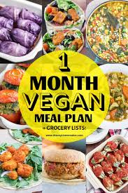 This pdf file contains a simple food list for you to use and print. Vegan Grocery List For Beginners 1 Month Meal Plan Recipes