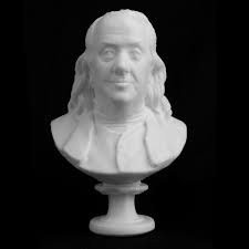 Ben franklin bust by rocco tartamella. 3d Printable Benjamin Franklin At The Met New York By Isaac Budmen