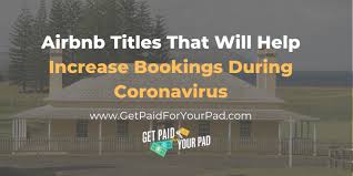We did not find results for: Airbnb Titles That Will Help Increase Bookings During Coronavirus
