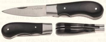 Retrouvez ici toute notre gamme d'aiguiseur et affuteur de couteaux manuels pour couteaux de cuisine. Couteau Pliant A Huitres Stamina Noir Couteau Berthier Couteaux Berthier