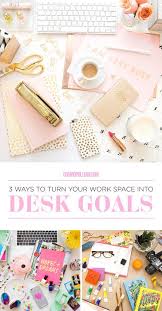 Make Your Desk Space Chic Af Cute Desk Accessories Cute Desk Desk Decor