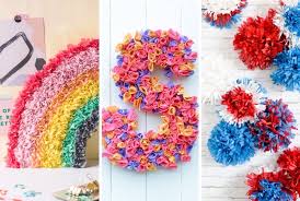 Tissue paper just looks like flowers to me. 35 Best Tissue Paper Crafts For Kids In 2021 Crazy Laura