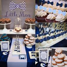 Our Little Man Bowtie Baby Shower Dessert Table Baby Shower Dessert Table Boy Baby Shower Themes Bow Tie Baby Shower