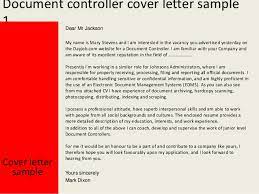 Check spelling or type a new query. Document Controller Cover Letter
