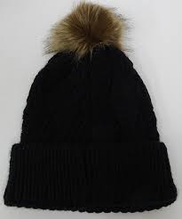 You can find accessories that are ideal for formal events or casual wear. Wholesale Winter Fashion Fur Pom Pom Knit Beanies Black