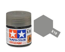 Amazon Com Tamiya Models X 19 Acrylic Paint Smoke 23ml