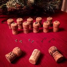 Time your tree with photos you love. Wine Cork Christmas Ornaments Diy Red Shoes Red Wine