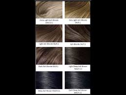 Medium Ash Brown Hair Color Chart Ash Blonde Hair Color