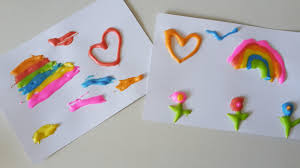 Kennt Ihr Puffy Paint Bzw Plusterfarbe Damit Kann Man Wundervolle 3 D Bilder Machen Wusstet Ihr Das Ihr Das Aus Ganz N Mit Bildern 3 D Bilder Puffy Paint Bastelarbeiten