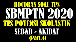 February 5, 2021 by admin. Bocoran Soal Tps Utbk Sbmptn 2020 Sebab Akibat Bahasa Indonesia Part 4 Youtube