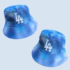 La Dodgers Tie Dye Bucket Hat The Custom Movement In 2021 La Dodgers Hat Dodgers Outfit Tie Dye Bucket Hat